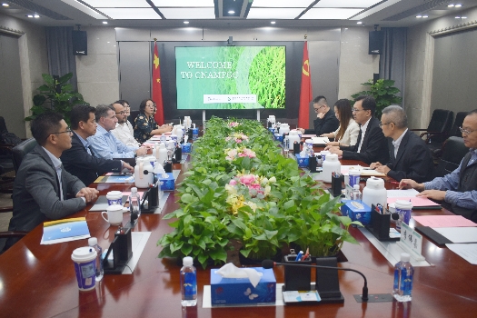 英美资源集团首席技术官、作物营养全球总裁到访365上市公司官网集团,共商新型肥料战略合作